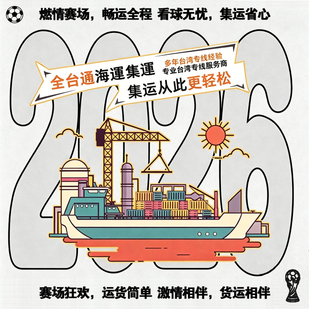 2026世界盃，全台通集運電視回台